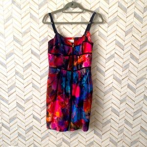 Amanda Uprichard multi colored dress